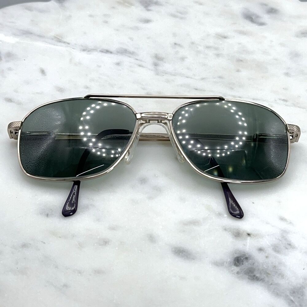 Stetson 178 Zyloware 057 Champagne Gold Aviator Full Rim Eyeglasses Frames 57-16